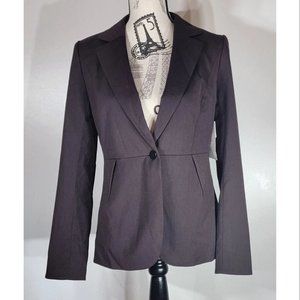 Emerson Rose Plum Women's Blazer, Single Button Size 4